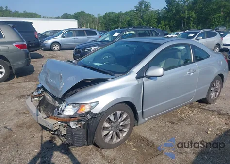 2009 Honda Civic Ex-L from USA, damaged, VIN 2HGFG12909H537128
